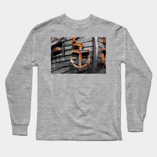 Boat details (selective color) Long Sleeve T-Shirt